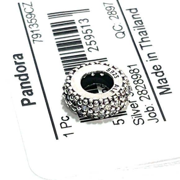 PANDORA Sterling Silver Inspiration Within Spacer with Clear Zirconia - 791359CZ - Picture 4 of 6